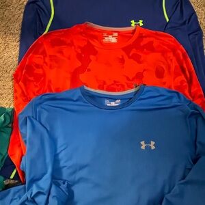 Under Armour Mens Heatgear long sleeve Shirts